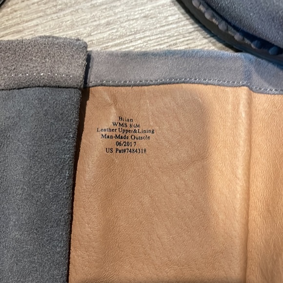 Gentle Souls Suede Mid Calf Boots - Brian Concrete Suede Gray Women's. - Picture 4 of 11